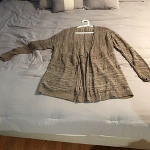 Olive Green Knit Cardigan